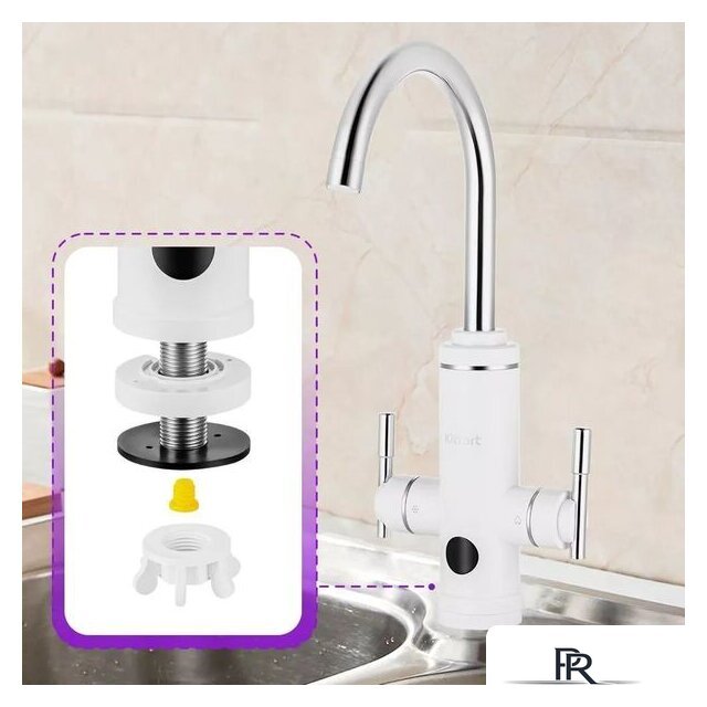 Проточный электрический водонагреватель-кран Kitfort KT-4031 - Изображение №6 — Интернет-магазин ПроЗаказ