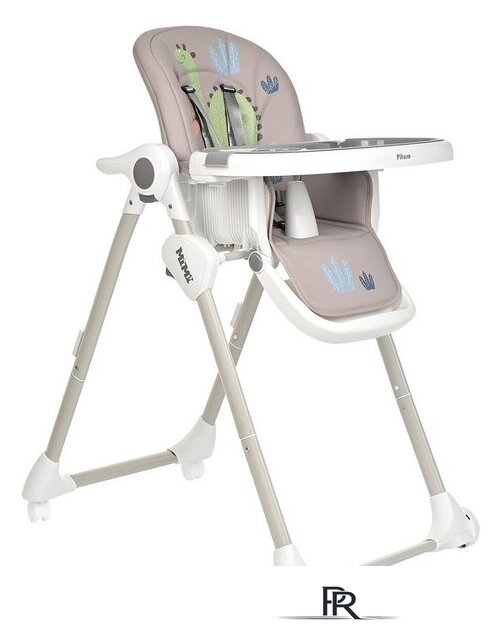 Высокий стульчик Pituso Mimi (дино, бежевый) - Изображение №1 — Интернет-магазин ПроЗаказ
