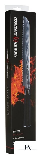Кухонный нож Samura Damascus SD-0055 - Изображение №6 — Интернет-магазин ПроЗаказ