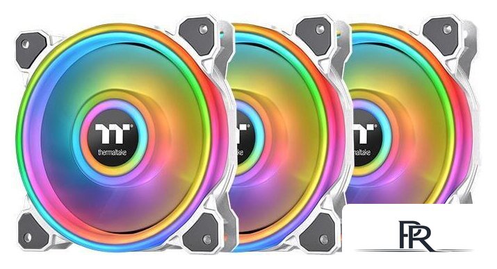 Набор вентиляторов Thermaltake Riing Quad 12 RGB TT Premium 3 Fan Pack CL-F100-PL12SW-A - Изображение №1 — Интернет-магазин ПроЗаказ