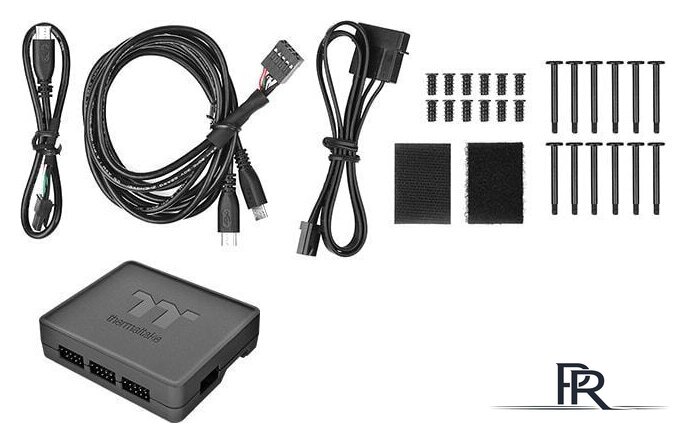 Набор вентиляторов Thermaltake Riing Quad 12 RGB TT Premium 3 Fan Pack CL-F100-PL12SW-A - Изображение №3 — Интернет-магазин ПроЗаказ