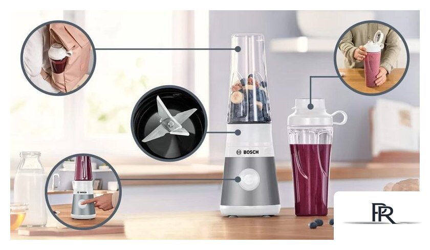 Стационарный блендер Bosch VitaPower Serie 2 MMB2111T - Изображение №3 — Интернет-магазин ПроЗаказ