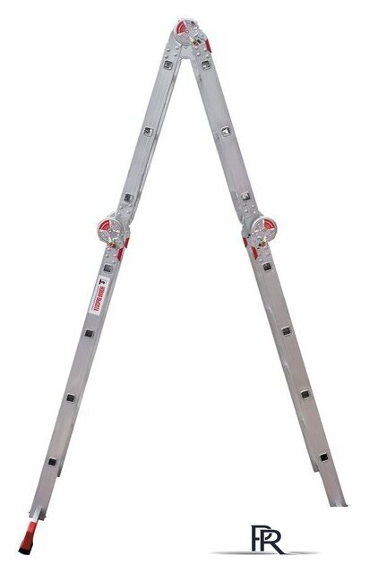 Лестница-трансформер Новая высота NV3320 3320234 (2x3 + 2x4 ступени) - Изображение №4 — Интернет-магазин ПроЗаказ