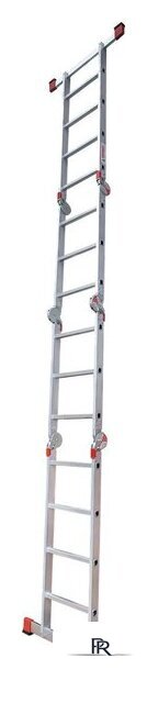 Лестница-трансформер Новая высота NV3320 3320234 (2x3 + 2x4 ступени) - Изображение №5 — Интернет-магазин ПроЗаказ