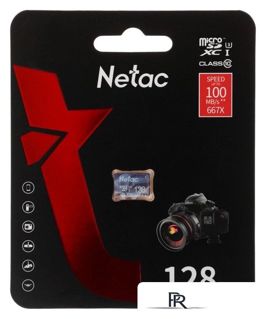 Карта памяти Netac microSDXC P500 Ultra 128GB - Изображение №1 — Интернет-магазин ПроЗаказ