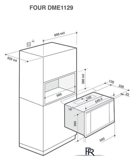 Микроволновая печь Brandt BMG2120B - Изображение №2 — Интернет-магазин ПроЗаказ
