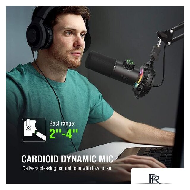 Проводной микрофон FIFINE K658 - Изображение №8 — Интернет-магазин ПроЗаказ