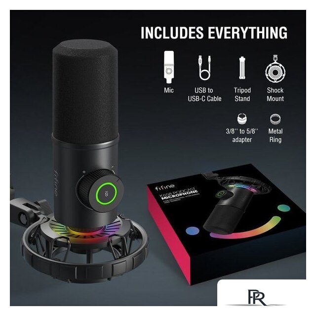 Проводной микрофон FIFINE K658 - Изображение №11 — Интернет-магазин ПроЗаказ