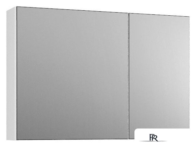  Lauter Шкаф с зеркалом Mia 80 (белый глянец) - Изображение №1 — Интернет-магазин ПроЗаказ