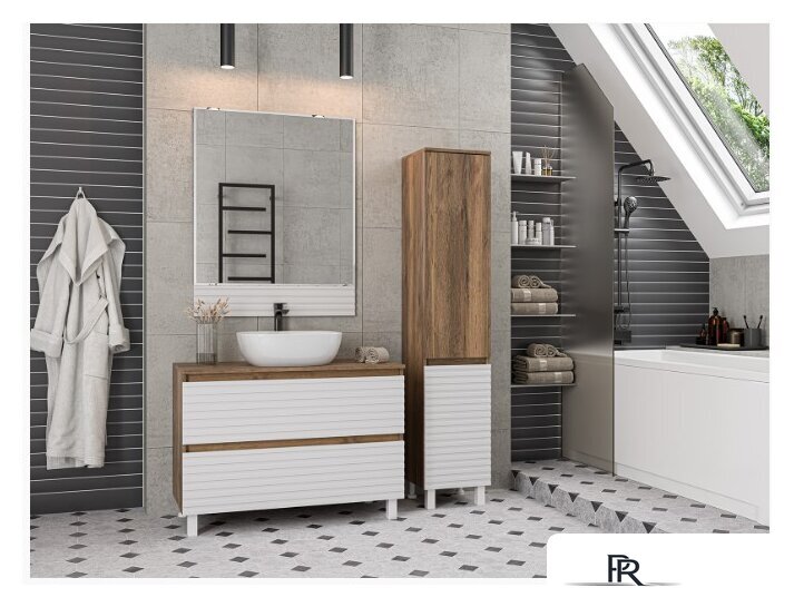  Brevita Тумба под умывальник Dakota 100 DAK-07100-19/01-2Я - Изображение №12 — Интернет-магазин ПроЗаказ