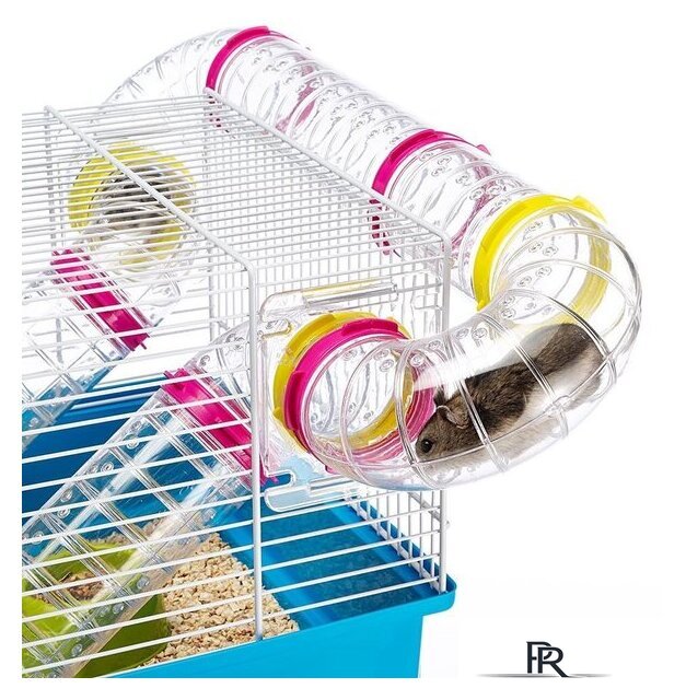 Клетка Ferplast Paula (голубой) 57906411W1 - Изображение №3 — Интернет-магазин ПроЗаказ