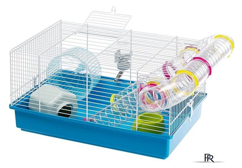 Клетка Ferplast Paula (голубой) 57906411W1 - Изображение №5 — Интернет-магазин ПроЗаказ