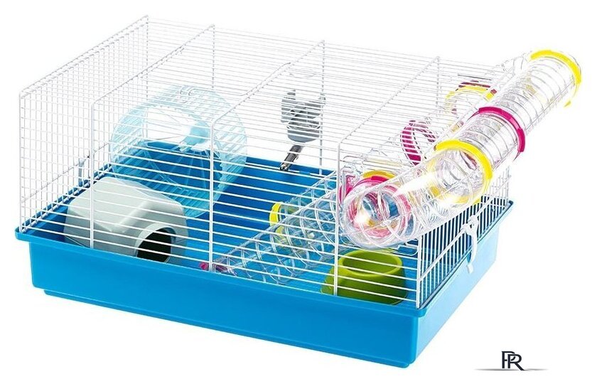 Клетка Ferplast Paula (голубой) 57906411W1 - Изображение №1 — Интернет-магазин ПроЗаказ