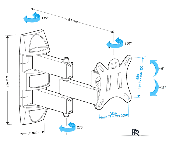 Кронштейн для телевизора Holder LCDS-5039 - Изображение №4 — Интернет-магазин ПроЗаказ