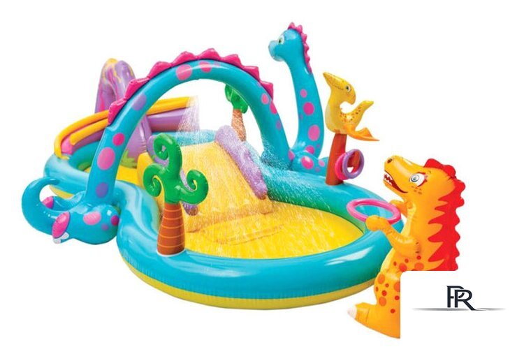 Игровой центр  Intex игровой центр Dinoland (57135) - Изображение №1 — Интернет-магазин ПроЗаказ