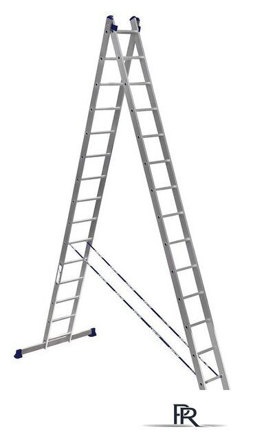 Лестница-трансформер Алюмет HS2 6215 (2x15 ступеней) - Изображение №1 — Интернет-магазин ПроЗаказ