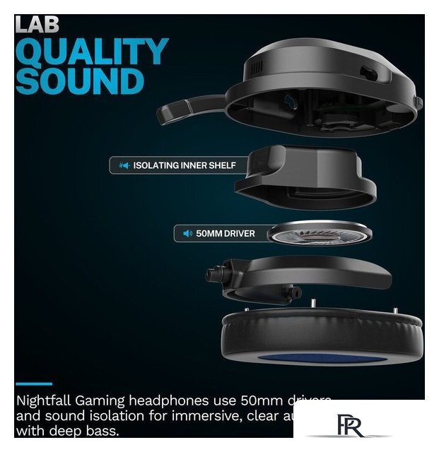 Наушники JLab Nightfall Wireless - Изображение №8 — Интернет-магазин ПроЗаказ