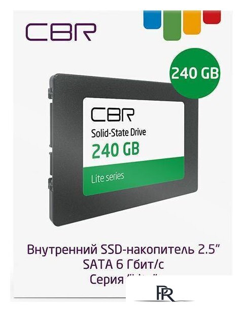 SSD CBR Lite 240GB SSD-240GB-2.5-LT22 - Изображение №3 — Интернет-магазин ПроЗаказ