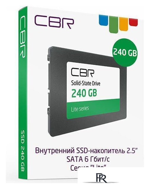 SSD CBR Lite 240GB SSD-240GB-2.5-LT22 - Изображение №4 — Интернет-магазин ПроЗаказ