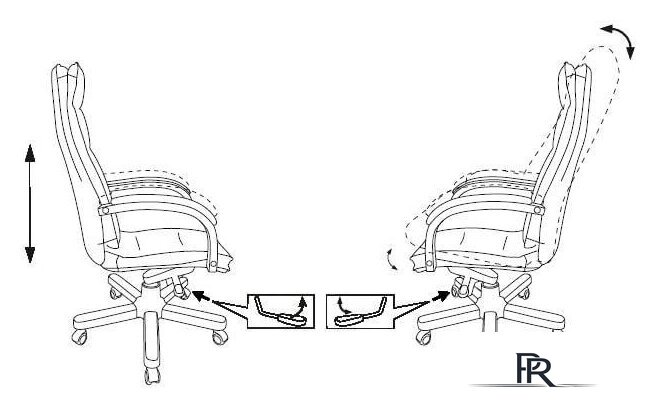 Офисное кресло Бюрократ T-9927WALNUT (слоновая кость) - Изображение №6 — Интернет-магазин ПроЗаказ