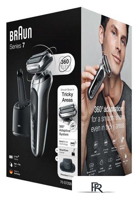 Электробритва Braun Series 7 70-S7200cc - Изображение №6 — Интернет-магазин ПроЗаказ
