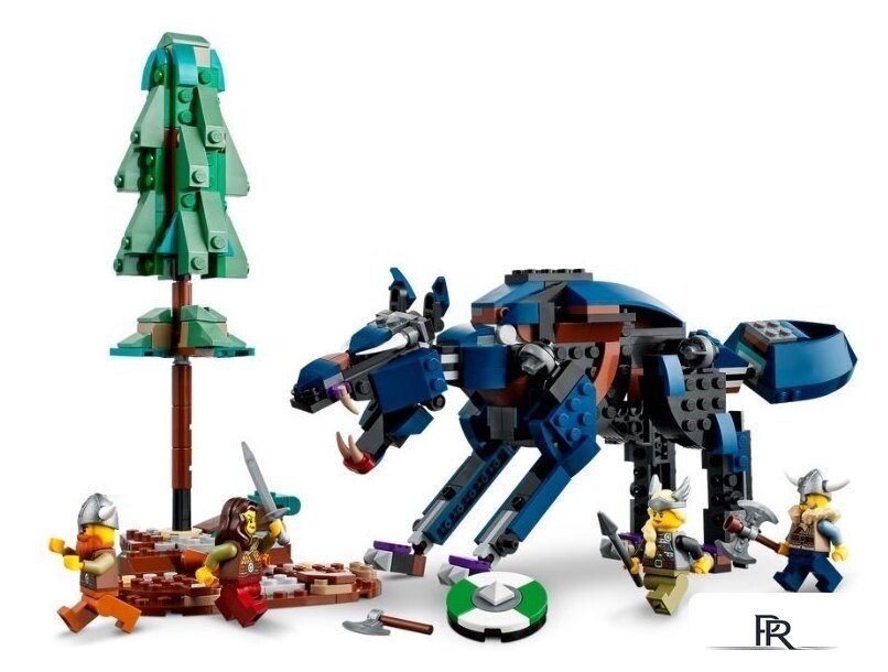 Конструктор LEGO Creator 31132 Корабль викингов и Змей Мидгарда - Изображение №4 — Интернет-магазин ПроЗаказ