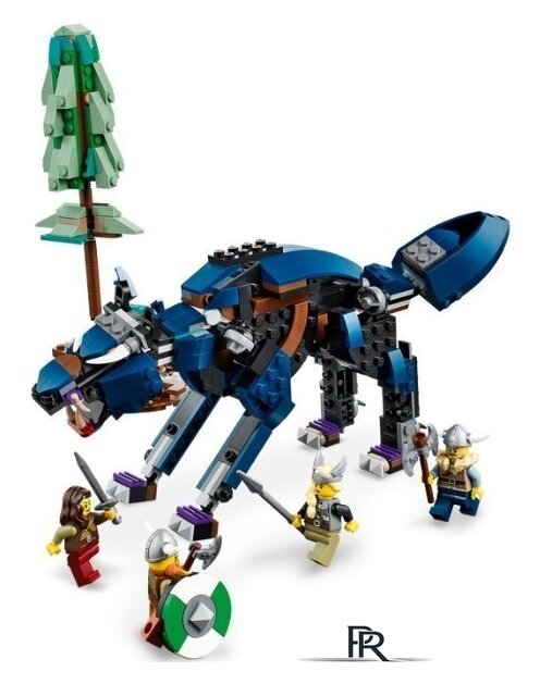 Конструктор LEGO Creator 31132 Корабль викингов и Змей Мидгарда - Изображение №3 — Интернет-магазин ПроЗаказ