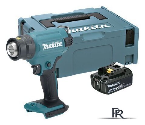 Промышленный фен Makita DHG180RT1J (с 1-им АКБ) - Изображение №1 — Интернет-магазин ПроЗаказ