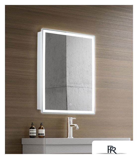  Silver Mirrors Шкаф с зеркалом Киотo 53.5х75 LED-00002357 - Изображение №3 — Интернет-магазин ПроЗаказ