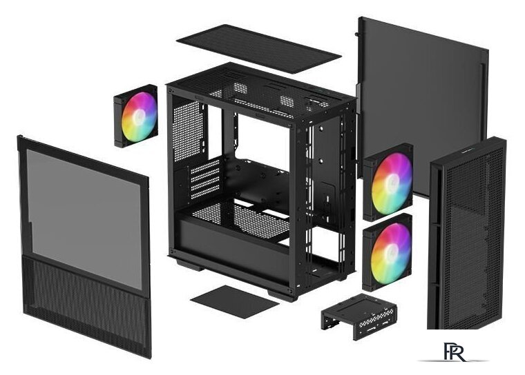 Корпус DeepCool CH360 R-CH360-BKAPE3-G-1 - Изображение №6 — Интернет-магазин ПроЗаказ