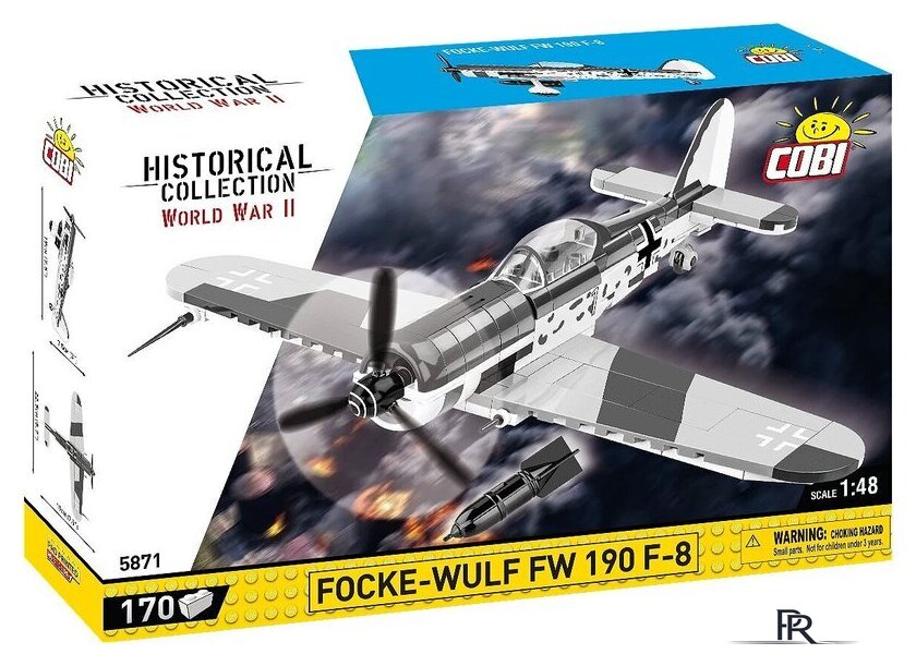 Конструктор Cobi Historical Collection WWII Focke-Wulf Fw 190 F-8 - Изображение №9 — Интернет-магазин ПроЗаказ
