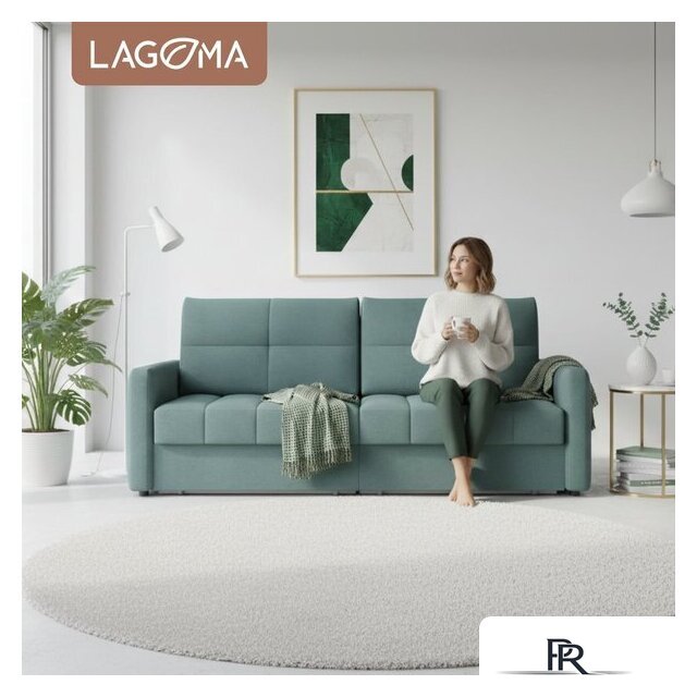 Диван Lagoma Стил (Camel Atlantic) - Изображение №5 — Интернет-магазин ПроЗаказ