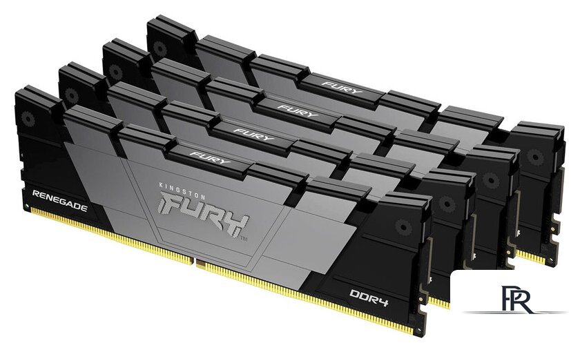 Оперативная память Kingston FURY Renegade 4x16ГБ DDR4 3600 МГц KF436C16RB12K4/64 - Изображение №1 — Интернет-магазин ПроЗаказ