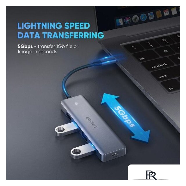 USB-хаб Ugreen CM219 70336 - Изображение №2 — Интернет-магазин ПроЗаказ