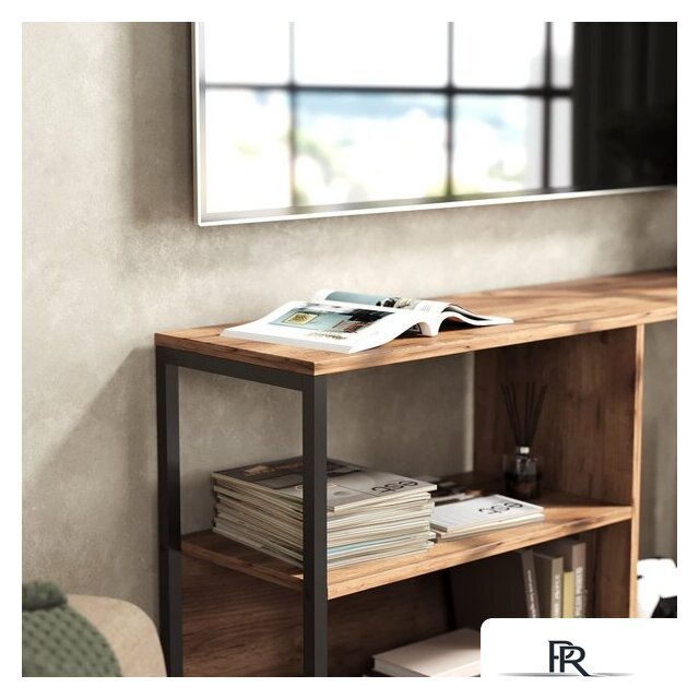 Тумба Mio Tesoro Codi Loft (дуб золотой крафт/черный) - Изображение №4 — Интернет-магазин ПроЗаказ