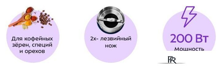 Электрическая кофемолка Kitfort KT-769 - Изображение №4 — Интернет-магазин ПроЗаказ