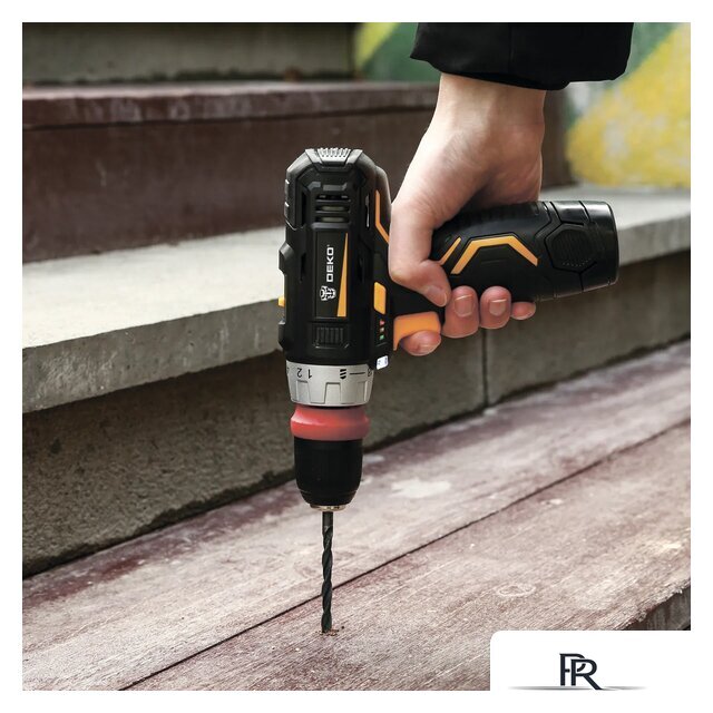 Ударная дрель-шуруповерт Deko GCD12DU3 SET4 063-4038 (с 2-мя АКБ, кейс, набор оснастки) - Изображение №10 — Интернет-магазин ПроЗаказ