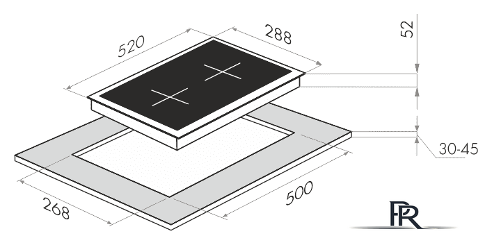 Варочная панель MAUNFELD EVCE.292-BK - Изображение №10 — Интернет-магазин ПроЗаказ