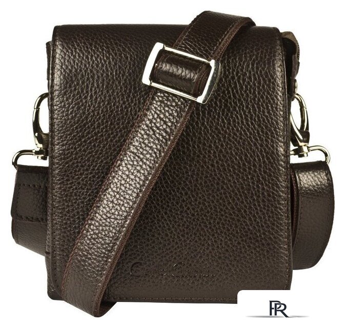 Мужская сумка Carlo Gattini Sinfonica Damboli 5046-04 (темно-коричневый) - Изображение №5 — Интернет-магазин ПроЗаказ