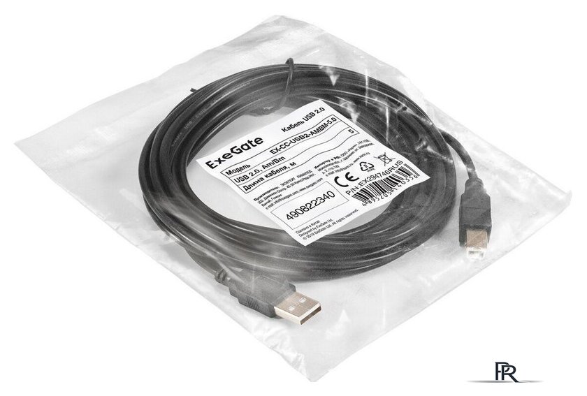 Кабель ExeGate EX-CC-USB2-AMBM-5.0 - Изображение №2 — Интернет-магазин ПроЗаказ