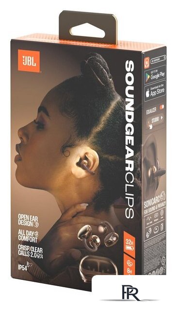 Наушники JBL Soundgear Clips (коричневый) - Изображение №5 — Интернет-магазин ПроЗаказ