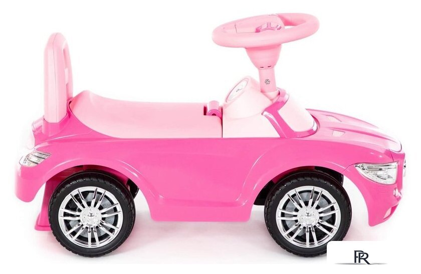 Каталка Полесье SuperCar №1 84477 (розовый) - Изображение №3 — Интернет-магазин ПроЗаказ