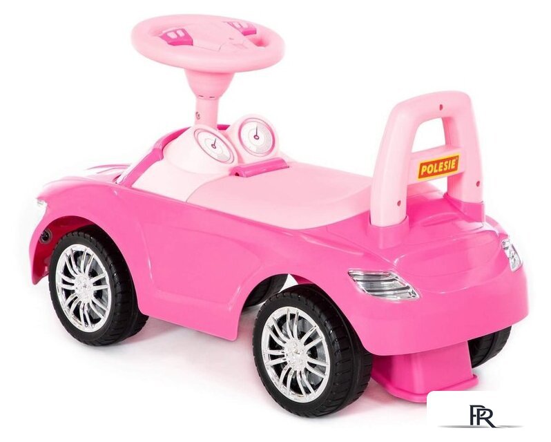 Каталка Полесье SuperCar №1 84477 (розовый) - Изображение №5 — Интернет-магазин ПроЗаказ