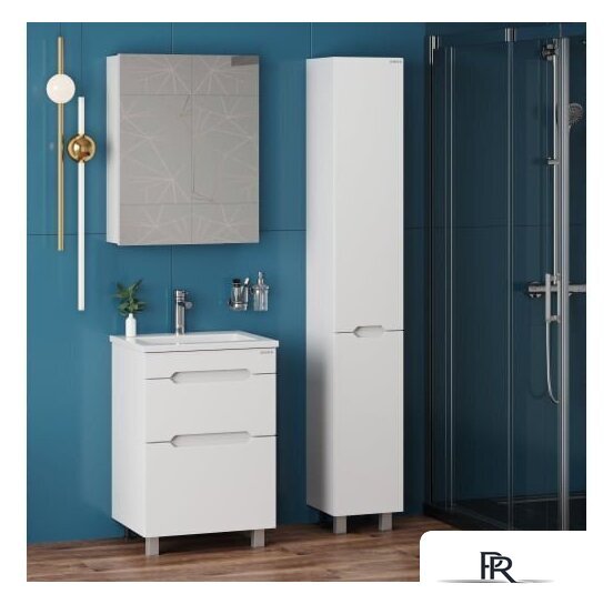  Onika Шкаф-пенал Айленд 30 403081 (белый) - Изображение №5 — Интернет-магазин ПроЗаказ