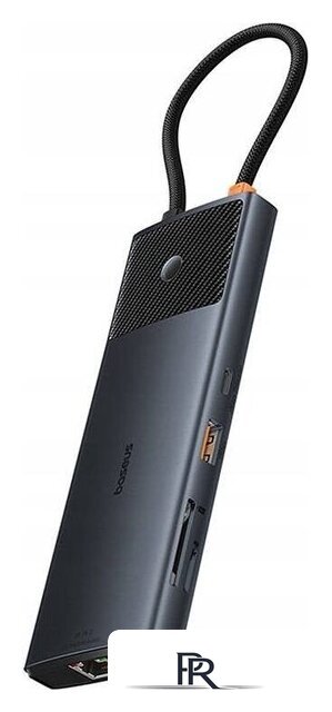 Док-станция Baseus Metal Gleam Series II 10-in1 USB Hub B00061800123-00 - Изображение №5 — Интернет-магазин ПроЗаказ