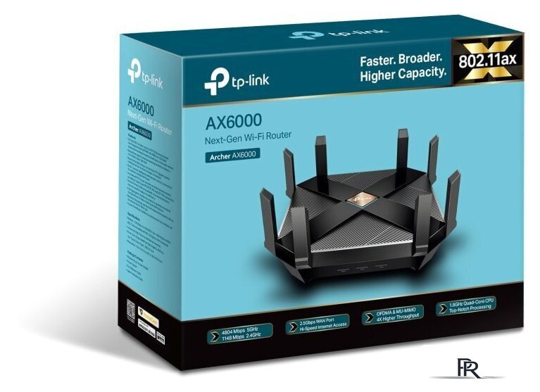 Wi-Fi роутер TP-Link Archer AX6000 - Изображение №5 — Интернет-магазин ПроЗаказ