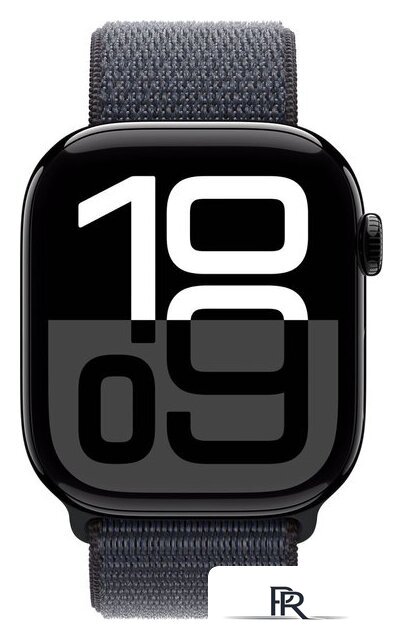 Умные часы Apple Watch Series 10 46 мм (алюминиевый корпус, черный/темно-серый, нейлоновый ремешок) - Изображение №2 — Интернет-магазин ПроЗаказ