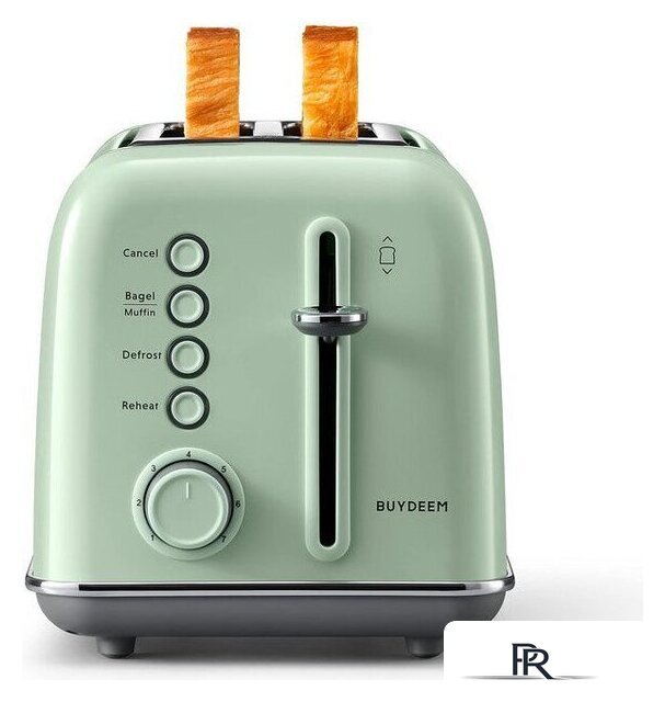 Тостер Buydeem DT620 Cozy Greenish - Изображение №2 — Интернет-магазин ПроЗаказ