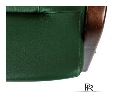 Офисное кресло Бюрократ T-9928WALNUT-CF/GN (зеленый) - Изображение №3 — Интернет-магазин ПроЗаказ