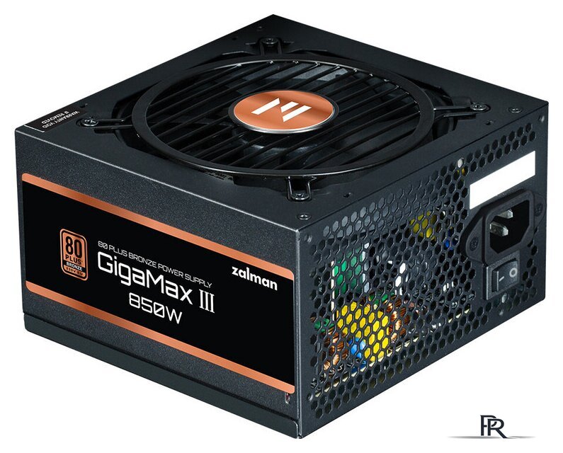 Блок питания Zalman GigaMax III 850W ZM850-GV3 - Изображение №1 — Интернет-магазин ПроЗаказ